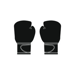 boxing gloves. illustration for web and mobile design.