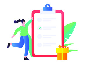 clipboard with pen