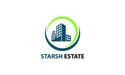 Real Estate Logo Design Vector template