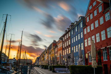 Colourful buildings Nyhavn, Copenhagen