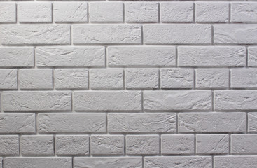 white and gray brick wall texture