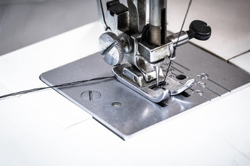 vintage tone of Shuttle a needle. Part of the sewing machine