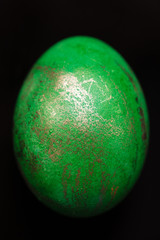 Coloured easter eggs