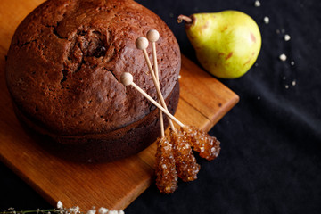 apple pie with cinnamon