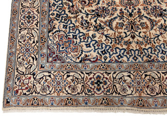 Old and modern Persian Colourful Arabesque and handmade carpet, rug gelim, patchwork, and Gabbeh with the pattern.