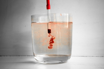 glass of water