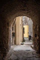 Narrow street in Procida