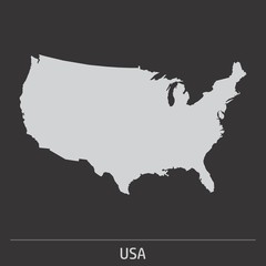 USA map icon