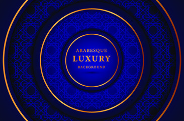 abstract background with round ornament