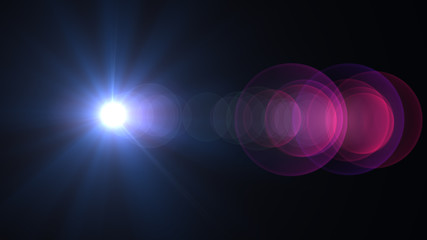 Modern lens flare red background streak rays (super high resolution)	