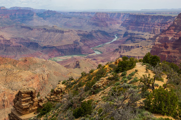 Grand Canyon view of the Colorado River