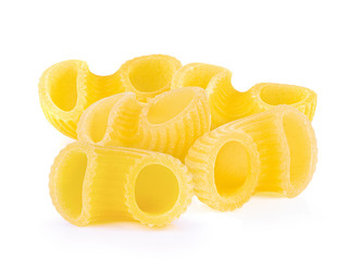Macaroni Isolated on white background