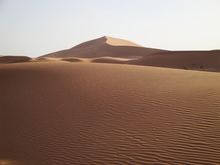 Fototapeta na wymiar Dune di sabbia in Marocco
