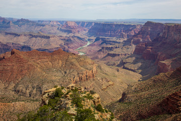 Distant view of the Colorado River