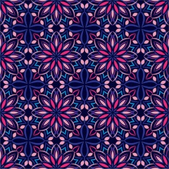 Abstract background ornament illustration. Vector textile print for bed linen, jacket, package design, fabric and fashion concepts. Seamless pattern with flowers