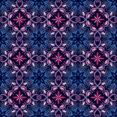 Abstract background ornament illustration. Vector textile print for bed linen, jacket, package design, fabric and fashion concepts. Seamless pattern with flowers