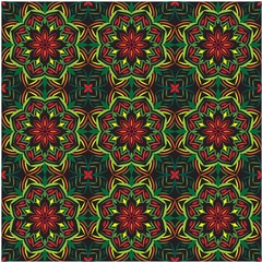 Abstract background ornament illustration. Vector textile print for bed linen, jacket, package design, fabric and fashion concepts. Seamless pattern with flowers