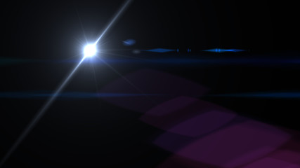 Modern lens flare red background streak rays (super high resolution)	
