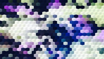 Abstract Colorful Geometrical Artwork,Abstract Graphical Art Background Texture,Modern Conceptual Art.3D Rendering