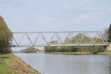 Mittellandkanal, Brücke, Bridge, Wasser, Water