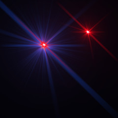 Modern lens flare red background streak rays (super high resolution)	