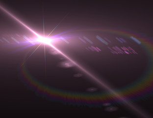 Modern lens flare red background streak rays (super high resolution)	