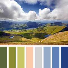 Snowdonia palette