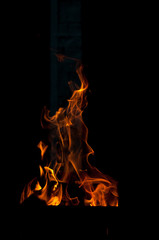 fire and flames