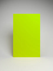 neon green background, scene, neon green color mood tone, fluorescent. 3d rendering wallpaper studio set