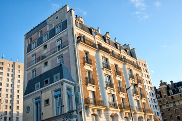 Fototapeta premium Parc dans les quartiers nord de Paris