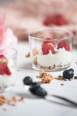 yogurt with berries