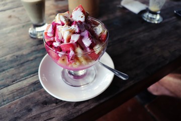 ice cream dessert