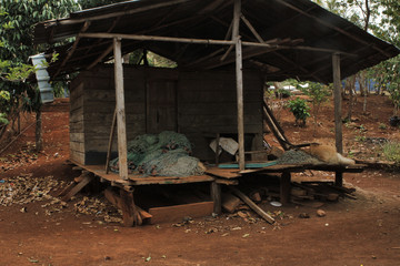Rustic fisherman's house