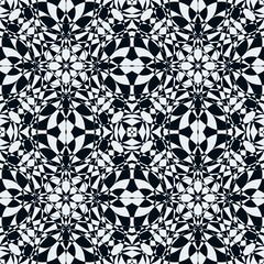 seamless pattern with floral elements