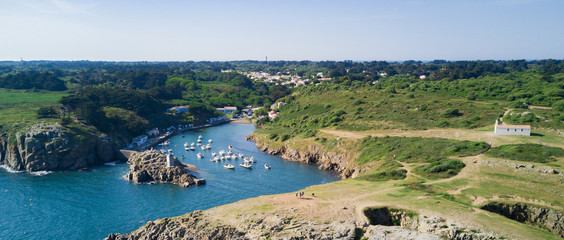 The port de la meule in Yeu island, France is such an incredible spot to calm down and breath in...