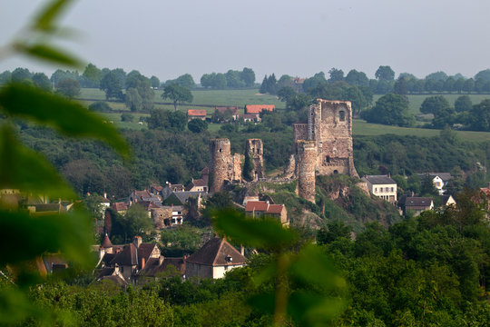 Paysage en foret de Troncais
