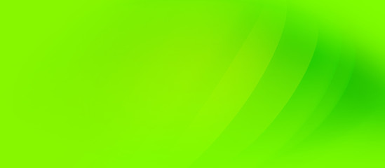 Abstract green background, wide banner