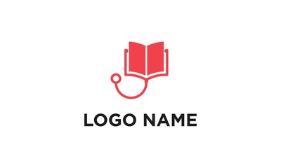 book doctor logo designs symbol 