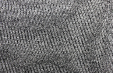 Fototapeta premium Gray fabric texture background. Grey cloth surface, empty gray color material pattern