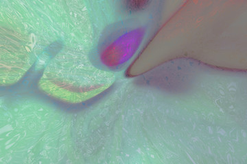 Abstract conceptual fluid effects blur dreamy. For graphic design, background or texture.