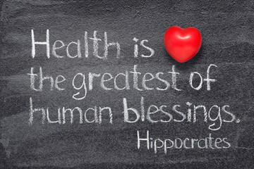 health is Hippocrates