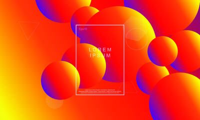 Geometric Background with Gradient Composition. Eps10 vector.