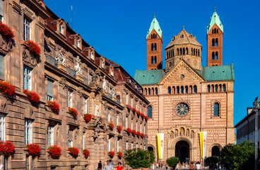 Naklejka premium Dom, Speyer. Deutschland