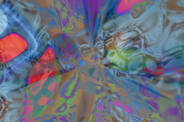 Blur dreamy illustrations texture abstract, fluid effects background.