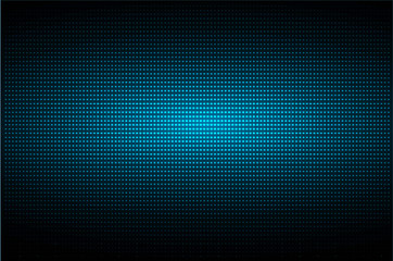 LED cinema screen for movie presentation. Light Abstract Technology background for computer graphic website internet and business. dark blue. Pixel, mosaic, table. point, spot, dot