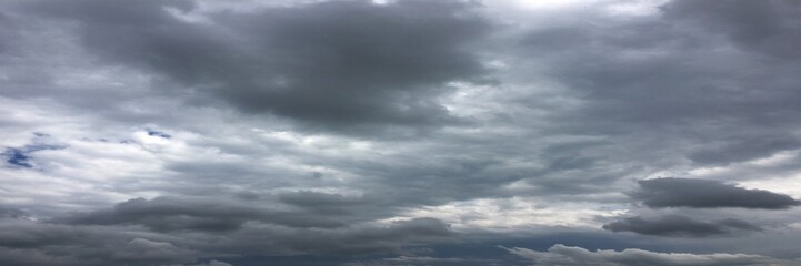 Fototapeta premium thunder clouds, sky blue background. cloud blue sky.