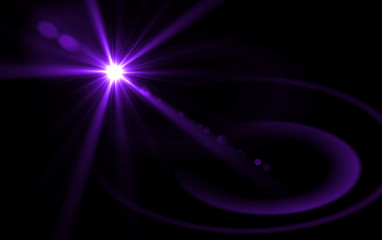 Modern lens flare red background streak rays (super high resolution)