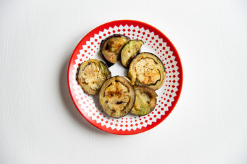 Grilled eggplant