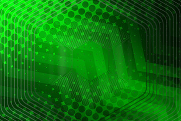 Obraz premium abstract, green, light, blue, pattern, design, illustration, wallpaper, texture, technology, backdrop, digital, black, web, color, space, motion, wave, halftone, grid, curve, art, graphic, dark, dots