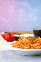 Pasta concept included in the content